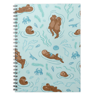 Caderno Espiral Otter fun light