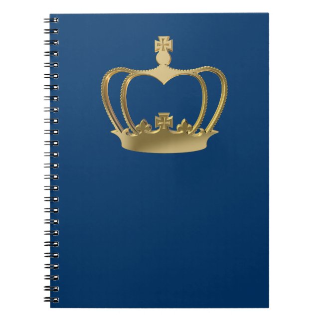 Caderno Espiral Ouro (Frente)