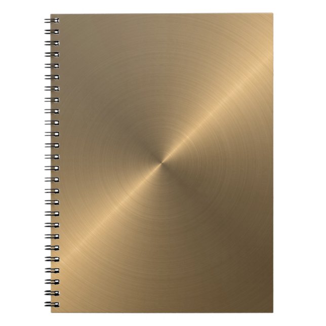 Caderno Espiral Ouro (Frente)