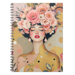 Caderno Espiral Ouro