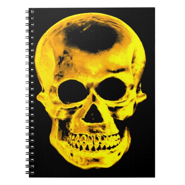 Caderno Espiral Ouro (Frente)