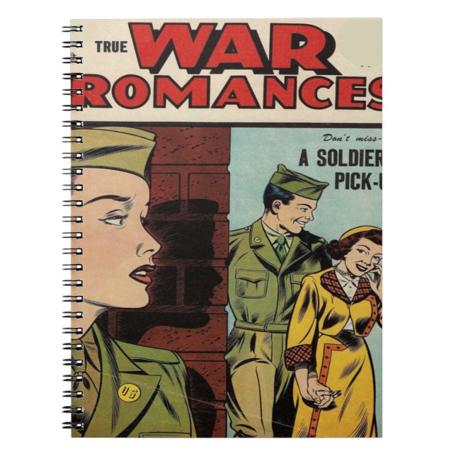 Caderno Espiral Ouro Age Romance Comic Book (Frente)