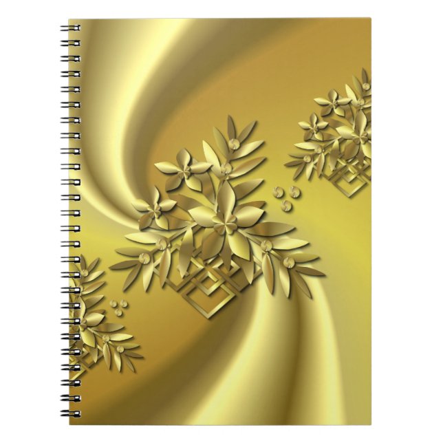 Caderno Espiral Ouro puro (Frente)