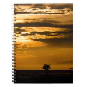 Caderno Espiral Ouro Sky