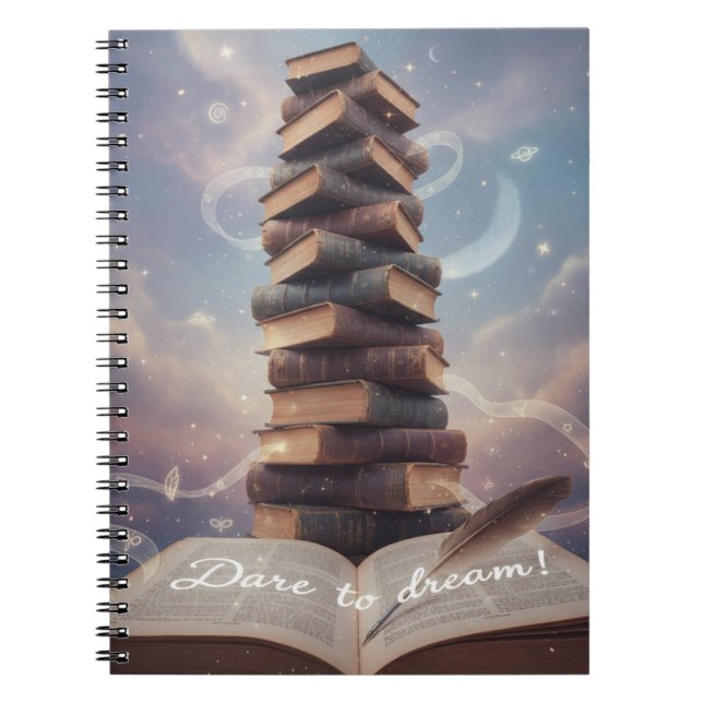 Caderno Espiral Ouse em Sonhar  (Frente)