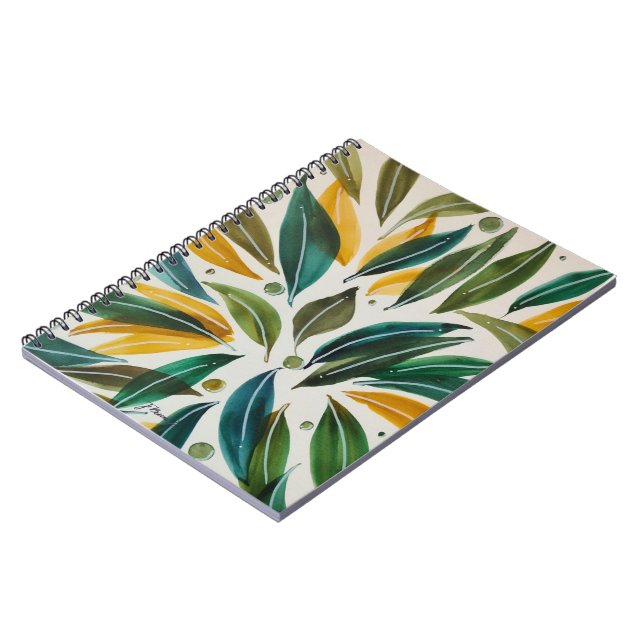 Caderno Espiral Outono (Left Side)