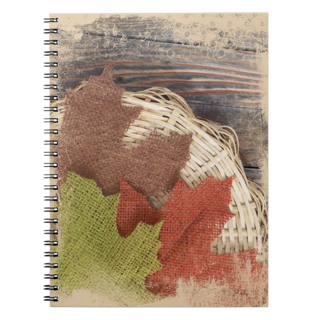 Caderno espiral Outono (Frente)