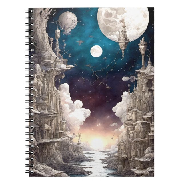 Caderno Espiral Outro Mundo I (Frente)