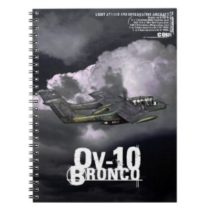 Caderno Espiral OV-10 Bronco