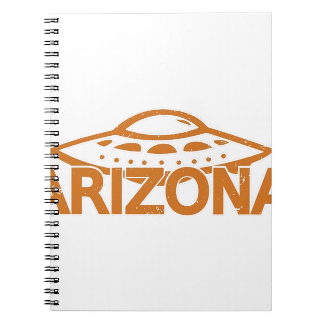 Caderno Espiral OVNI de arizona (Frente)