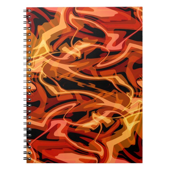 Caderno Espiral Ovos e Pimentos sachados (Frente)