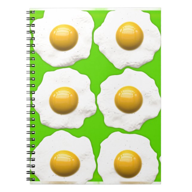 Caderno Espiral ovos verdes (Frente)