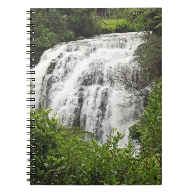 Caderno Espiral Owharoa Falls (Frente)