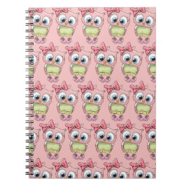 Caderno Espiral Owl Notebook