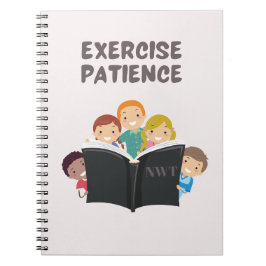 Caderno Espiral Paciência do Exercício | Convenção Regional de 202