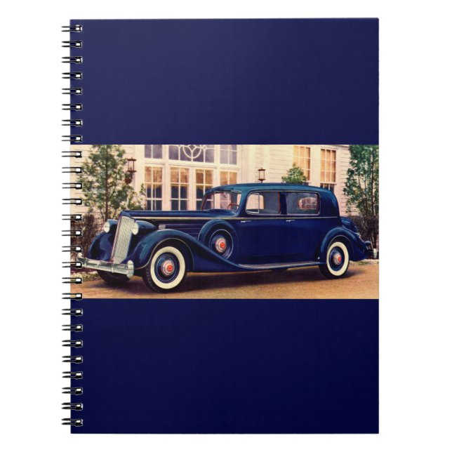 Caderno Espiral Pacote azul 1936 (Frente)