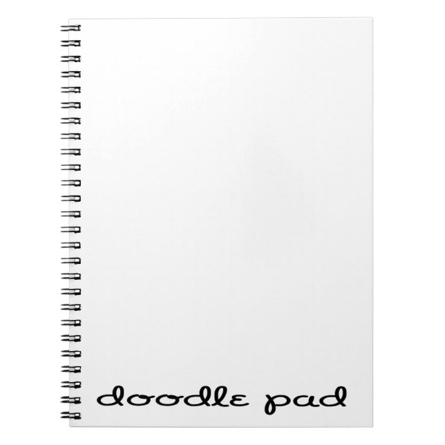 Caderno Espiral Pad de porta (Frente)