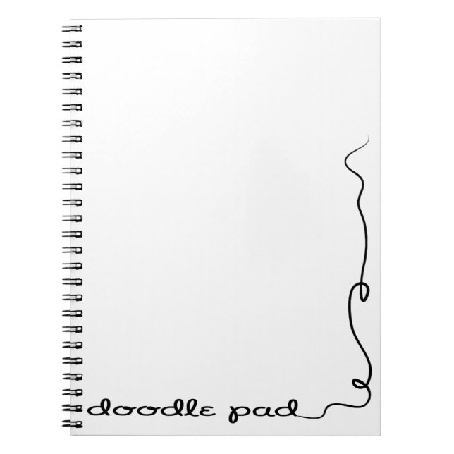 Caderno Espiral Pad de porta (Frente)