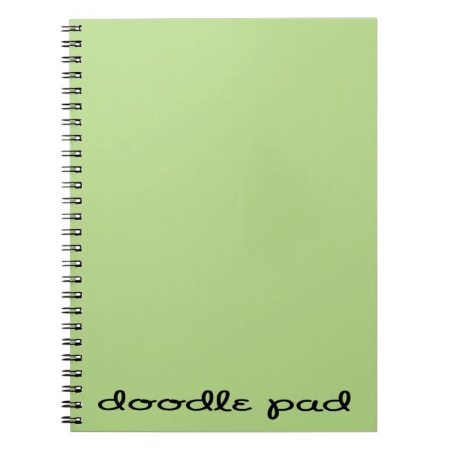 Caderno Espiral Pad Verde de Porteiro (Frente)
