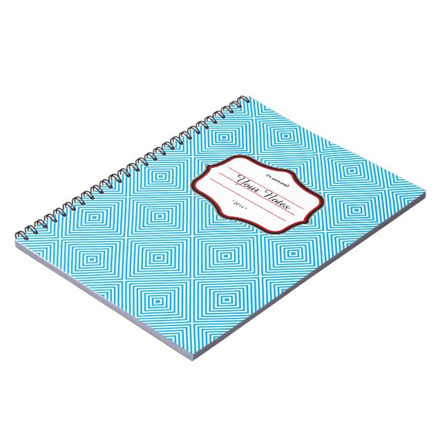 Caderno Espiral Padrão bávaro (Left Side)