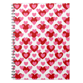 Caderno Espiral Padrão cardíaco