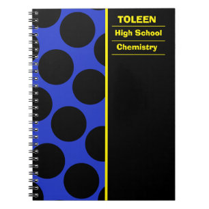 Caderno Espiral Padrão Colorido Personalizado