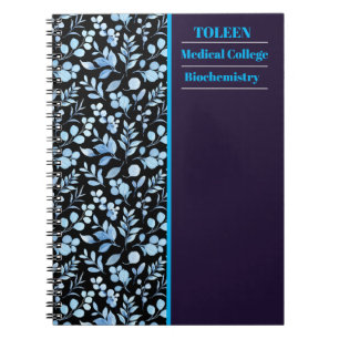 Caderno Espiral Padrão Colorido Personalizado