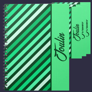 Caderno Espiral Padrão Colorido Personalizado
