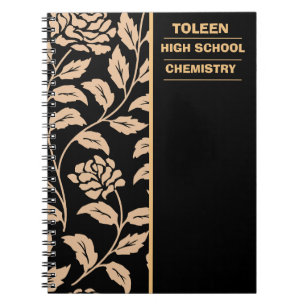 Caderno Espiral Padrão Colorido Personalizado