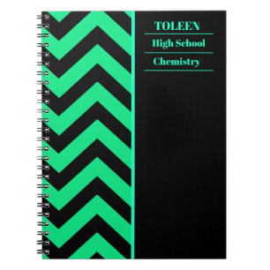 Caderno Espiral Padrão Colorido Personalizado