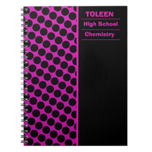 Caderno Espiral Padrão Colorido Personalizado