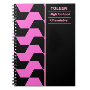 Caderno Espiral Padrão Colorido Personalizado