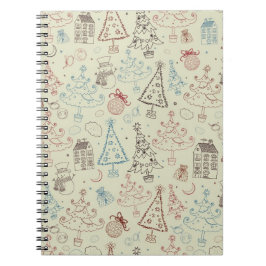 Caderno Espiral Padrão de ano novo