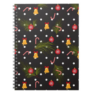 Caderno Espiral Padrão de ano novo