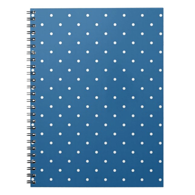 Caderno Espiral padrão de bolinhas (Frente)