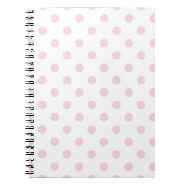 Caderno Espiral padrão de bolinhas (Frente)