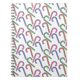 Caderno Espiral Padrão de Caneta de Amaranho de Litter