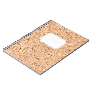 Caderno Espiral Padrão de carvalho