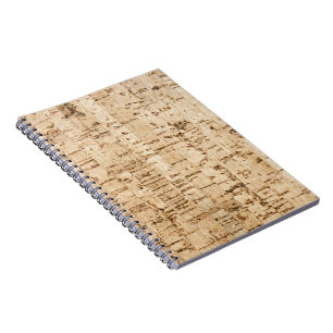 Caderno Espiral Padrão de carvalho