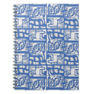 Caderno Espiral Padrão de conselho de circuito