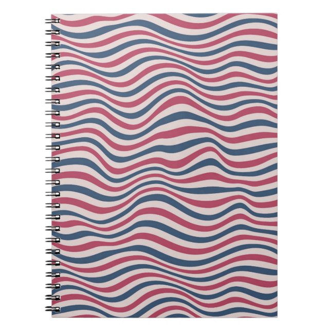 Caderno Espiral Padrão de distribuição 2 (Frente)