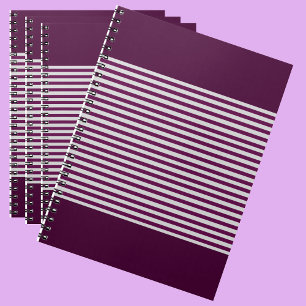 Caderno Espiral Padrão de distribuição   Corante Moderno