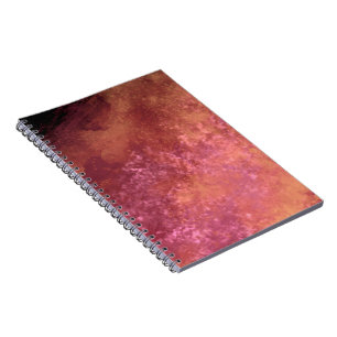 Caderno Espiral Padrão de efeito de nuvem de tempestade elegante l