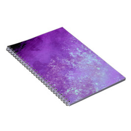 Caderno Espiral Padrão de efeito de nuvem de tempestade elegante r