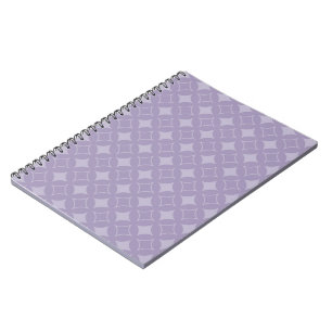 Caderno Espiral padrão de entrega lavanda