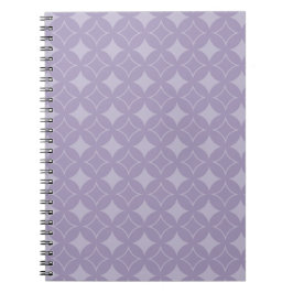 Caderno Espiral padrão de entrega lavanda