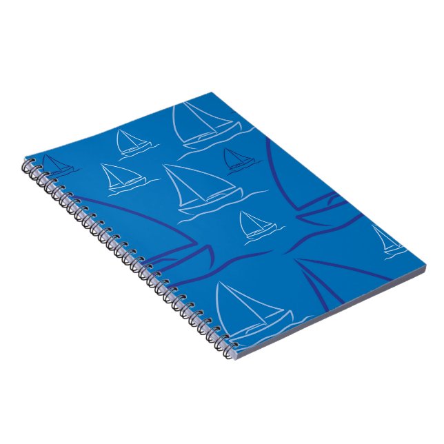 Caderno Espiral Padrão de iate (Lado Direito)