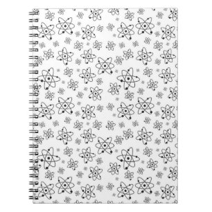 Caderno Espiral Padrão de Idade Atômica Retroativa dos Átomos