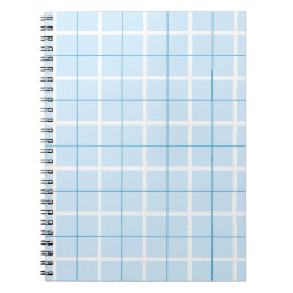 Caderno Espiral Padrão de Listra Vertical de Cores Suaves com Desi