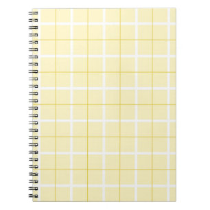Caderno Espiral Padrão de Listra Vertical de Cores Suaves com Desi
